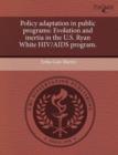 Image for Policy adaptation in public programs