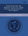 Image for Examining Costs and Benefits of the U.S. Small Business Administration&#39;s 8(a) Program