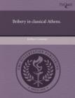 Image for Bribery in classical Athens.