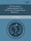 Image for Performance Optimizations for Software Transactional Memory