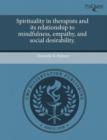 Image for Spirituality in Therapists and Its Relationship to Mindfulness