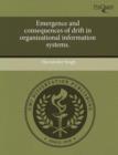 Image for Emergence and Consequences of Drift in Organizational Information Systems