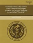 Image for Unmentionables : The Erinyes as the culmination of alpha privative and negated language in Aeschylus&#39; &quot;Oresteia&quot;.