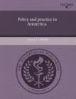 Image for Policy and Practice in Antarctica