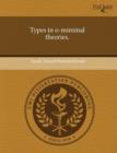 Image for Types in o-minimal theories.