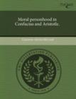Image for Moral Personhood in Confucius and Aristotle