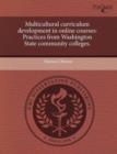 Image for Multicultural Curriculum Development in Online Courses: Practices from Washington State Community Colleges