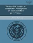 Image for Nonprofit Boards of Directors: Perceptions of Collaborative Governance