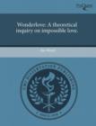 Image for Wonderlove: A Theoretical Inquiry on Impossible Love