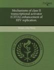 Image for Mechanisms of Class II Transcriptional Activator (Ciita) Enhancement of HIV Replication