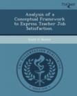 Image for Analysis of a Conceptual Framework to Express Teacher Job Satisfaction