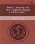 Image for Political Equality and the Empirical Analysis of Deliberation