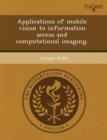 Image for Applications of Mobile Vision to Information Access and Computational Imaging