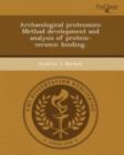 Image for Archaeological Proteomics: Method Development and Analysis of Protein-Ceramic Binding