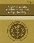 Image for Algorithmically Random Closed Sets and Probability
