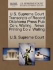 Image for U.S. Supreme Court Transcripts of Record Oklahoma Press Pub Co V. Walling