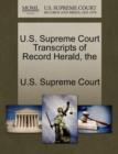 Image for The U.S. Supreme Court Transcripts of Record Herald