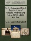 Image for U.S. Supreme Court Transcripts of Record Adams Exp Co V. Ohio State Auditor