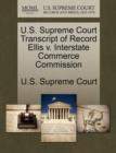 Image for U.S. Supreme Court Transcript of Record Ellis V. Interstate Commerce Commission