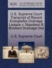Image for U.S. Supreme Court Transcript of Record Everglades Drainage League V. Napoleon B Broward Drainage Dist
