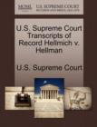 Image for U.S. Supreme Court Transcripts of Record Hellmich V. Hellman