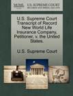 Image for U.S. Supreme Court Transcript of Record New World Life Insurance Company, Petitioner, V. the United States.