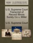 Image for U.S. Supreme Court Transcript of Record Illinois Surety Co V. Miller