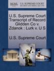 Image for U.S. Supreme Court Transcript of Record Glidden Co V. Zdanok : Lurk V. U S