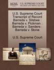 Image for U.S. Supreme Court Transcript of Record Barreda V. Silsbee