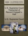 Image for U.S. Supreme Court Transcript of Record Coppell V. Hall