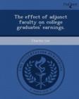 Image for The Effect of Adjunct Faculty on College Graduates&#39; Earnings