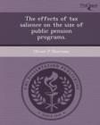 Image for The Effects of Tax Salience on the Size of Public Pension Programs
