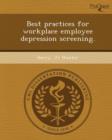 Image for Best Practices for Workplace Employee Depression Screening