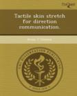 Image for Tactile Skin Stretch for Direction Communication
