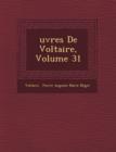 Image for Uvres de Voltaire, Volume 31