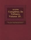 Image for Oeuvres Completes de Voltaire, Volume 20