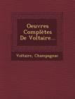 Image for Oeuvres Completes de Voltaire...