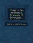 Image for L&#39;Esprit Des Journaux, Francois Et Etrangers...