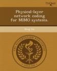 Image for Physical-Layer Network Coding for Mimo Systems