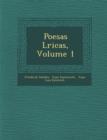 Image for Poes as L ricas, Volume 1