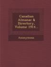 Image for Canadian Almanac &amp; Directory, Volume 1914...