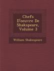 Image for Chefs D&#39;Oeuvre de Shakspeare, Volume 3