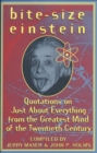 Image for Bite-Size Einstein: Quotations on Just About Everything from the Greatest Mind of the Twentieth Century