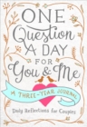Image for One Question a Day for You &amp; Me : Daily Reflections for Couples: A Three-Year Journal