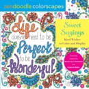 Image for Zendoodle Colorscapes: Sweet Sayings