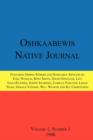 Image for Oshkaabewis Native Journal (Vol. 1, No. 1)