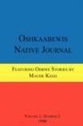 Image for Oshkaabewis Native Journal (Vol. 1, No. 2)