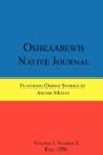 Image for Oshkaabewis Native Journal (Vol. 3, No. 2)
