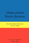 Image for Oshkaabewis Native Journal (Vol. 7, No. 2)