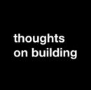 Image for Thoughts On Building